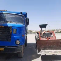 حمل خاک ونخاله و کود وغیر.... با تراکتور و کمپرسی