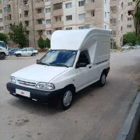 فروش وانت پراید مسقف اتاق دار در حد خشک