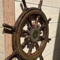 سکان لنج هندی|کلکسیون اشیاء عتیقه|بوشهر, |دیوار