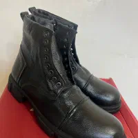 بوت مردانه چرم طبیعی