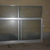 درب آهنی ، پنجره آلومینیمی|حراج|شهرضا, |دیوار