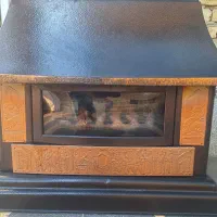 بخاری طرح شومینه|بخاری، هیتر، شومینه|شیراز, کوشک میدان|دیوار