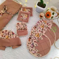 سرویس آشپزخانه/دمکنی/نمگیر/دستگیره|سفره، حوله، دستمال آشپزخانه|کرمانشاه, |دیوار