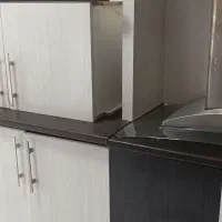 ۱۲/۵ متر کابینت  ام دی اف باسینک .هود. کاور یخچال|مصالح و تجهیزات ساختمان|اصفهان, شهرستان|دیوار