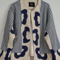 کت سنجاب دوزی و فوتر زنانه نو