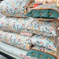 لحاف تشک و بالش مهمان با رویه تمام نخی فقط ۳۹۰۰