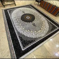 فرش ساحل نقره ای ۱۲ متری ترمه مشهد