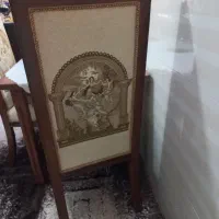 میز نهار خوری دو نفره سالم و تمیز|میز و صندلی غذاخوری|قم, زنبیل آباد|دیوار