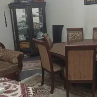 سرویس مبلمان و میز ناهار خوری همراه بوفه