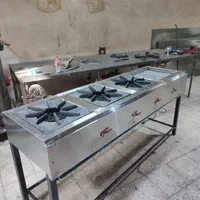 اجاق گاز3شعله صنعتی رستورانی ردیفی دوکاره مدل T36|کافی‌شاپ و رستوران|مشهد, شیرحصار|دیوار