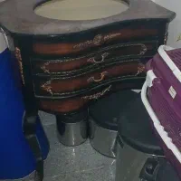 میز قاشق چنگال چوب