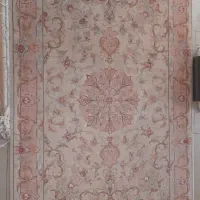 فرش گل ابریشم طرح علیا