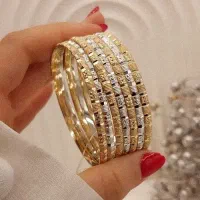 النگو طلا روس ، آبکاری طلای ۱۸ عیار