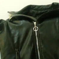 کاپشن چرم