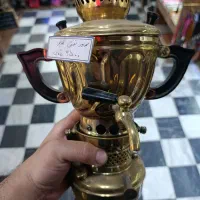 سماور بکر برنزی نفتی قدیمی