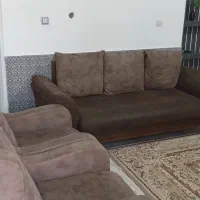 فروش یک دست مبل 9 نفره|مبلمان خانگی و میز عسلی|شیراز, محمودآباد|دیوار