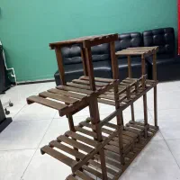 استند چوبی|گل و گیاه طبیعی|شاهین‌شهر, خانه کارگر|دیوار