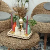 صندلی حصیری|صندلی و نیمکت|مسجد سلیمان, |دیوار