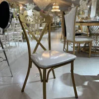 صندلی لهستانی تاجداررنگ کوره طلایی/تالاروخانه عقد