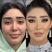 میکاپ با شینیون تضمینی از ۹۵۰