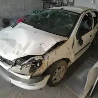 ۲۰۶ تیپ ۳ تصادفی مدل ۹۶ فروشی|خودرو سواری و وانت|یزد, |دیوار