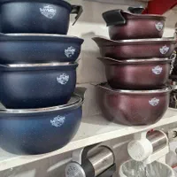 سرویس قابلمه۱۰پارچهمهر کفچدنی باارسال رنگبندی