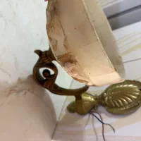 لوستر کلاسیک از سنگ مرمر|لوستر و چراغ آویز|قرچک, شهرک طلائیه|دیوار