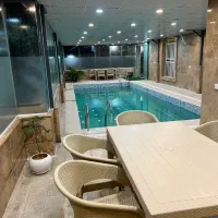 اجاره روزانه باغ ویلا استخرآب گرم شیراز|اجارهٔ کوتاهمدت ویلا و باغ|شیراز, کرونی(خاتونک)|دیوار