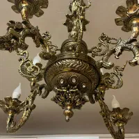 لوستر ۴ شعله دوبل