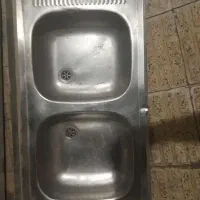 سینک ظرفشویی دو لگنه