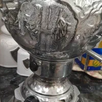 سماور برنجی و پلوپز