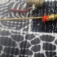 شیر گازی یک اینچ و فلوتر بدون توپی