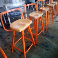 صندلی فلزی کانتری کافه رستوران فست فود