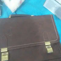 کیف اداری شیک چرم نو