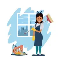 خانم جهت امور منزل.مشخصات لطفا