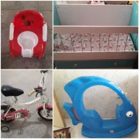 تعدادی لوازم کودک بفروش میرسد|تخت و صندلی بچه|محمدشهر, ولدآباد|دیوار