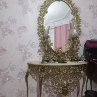 اینه وشمعدان برنجی