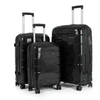 چمدان سه تیکه جنس نشکن خارجی تضمینی درجه یک