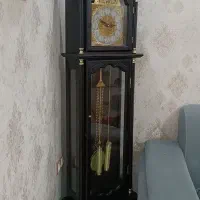 ساعت ایستاده چوبی