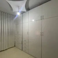کمد دیواری و تخت کم جا