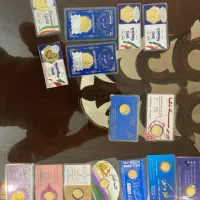 سکه طلا نیم ربع پارسیان