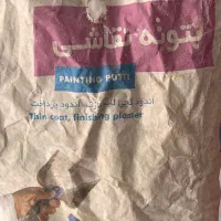 سینی غلتک و غلتک و گچ بتونه و سنباده و کاور نقاشی