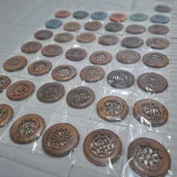 آینه چرم طبیعی دست دوز