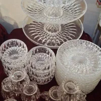 حراجی ظرف پذیرایی کریستال قدیمی والتر ارکوپال