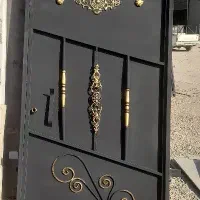 درب باغی حیاطی ویلایی40111hدروازه نفررو لنگه59911e|مصالح و تجهیزات ساختمان|کوهسار (البرز), |دیوار