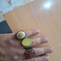 انگشتر‌سنگ‌معدنی‌باباقوری‌شرفالشمس‌عقیق|جواهرات|هرسین, |دیوار