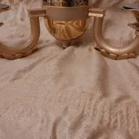 لوستر سه شاخه برنزی