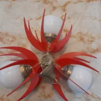 لوستر ۳ شاخه|لوستر و چراغ آویز|بجنورد, |دیوار