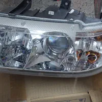 چراغ جلو سمند قدیم چپ لنزی مارک جمساز ایران خودرو