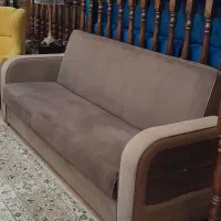 مبل راحتی تختخواب شو  ترک مارک هدف باکس دار